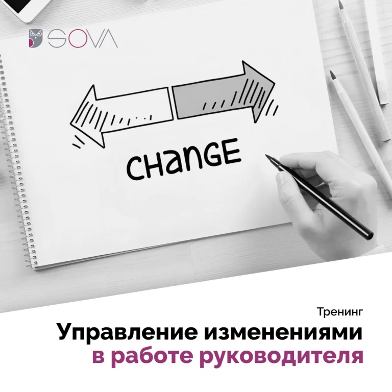 Управление изменениями в работе руководителя